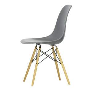 Vitra - DSW Plastic Chair - Maple Base - Charles & Ray Eames | Granite