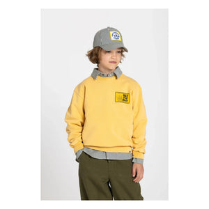 Hundred Pieces - Ryde Wax organik pamuklu sweatshirt | Hardal