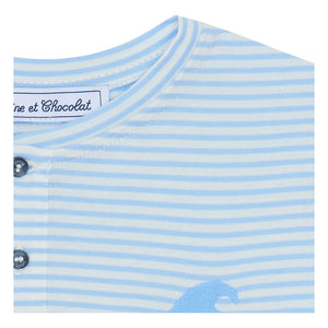 Tartine et Chocolat - Surf T-Shirt | Light Blue