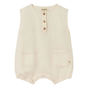 Cozmo - Milo Lin Jumpsuit | Ivory