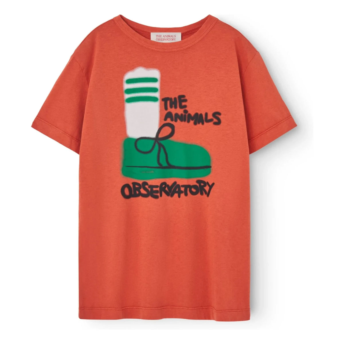 The Animals Observatory - Oversize Büyük Horoz Tişört | Kırmızı