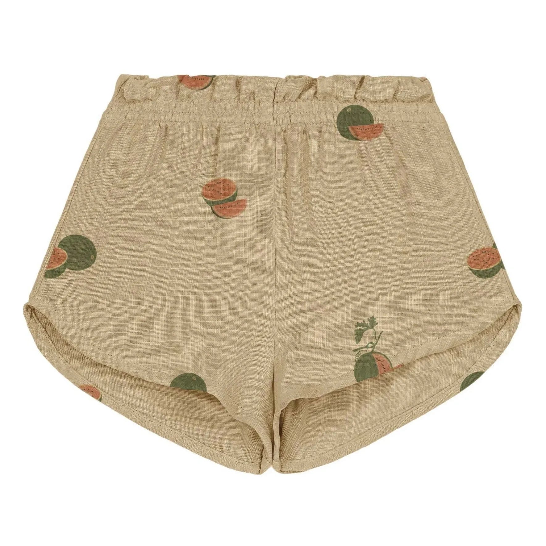 Studio Bohème - Georgette Shorts Karpuz Organic Cotton Gauze | Sage