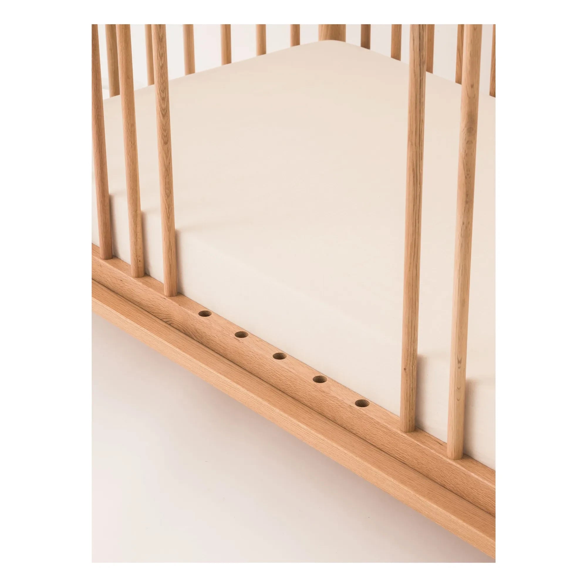 Nobodinoz - Latitude 70x140 Baby Bed | Oak