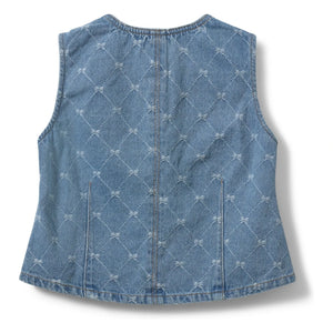 Sofie Schnoor - Carlasy Sleeveless Denim Jacket | Blue