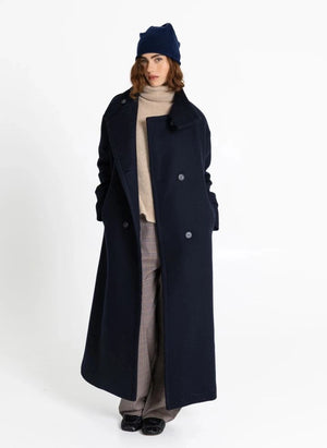 Smallable Woman - Yesim Wool Coat | Navy
