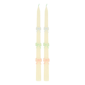 Meri Meri - Pink Knotted Candles - Set of 2