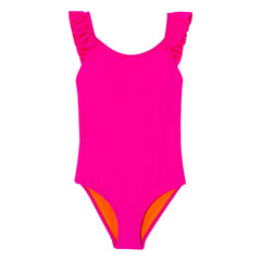 Lison Paris - 1 Piece Swimsuit Anti-UV Recycled Fiber | Fuchsia