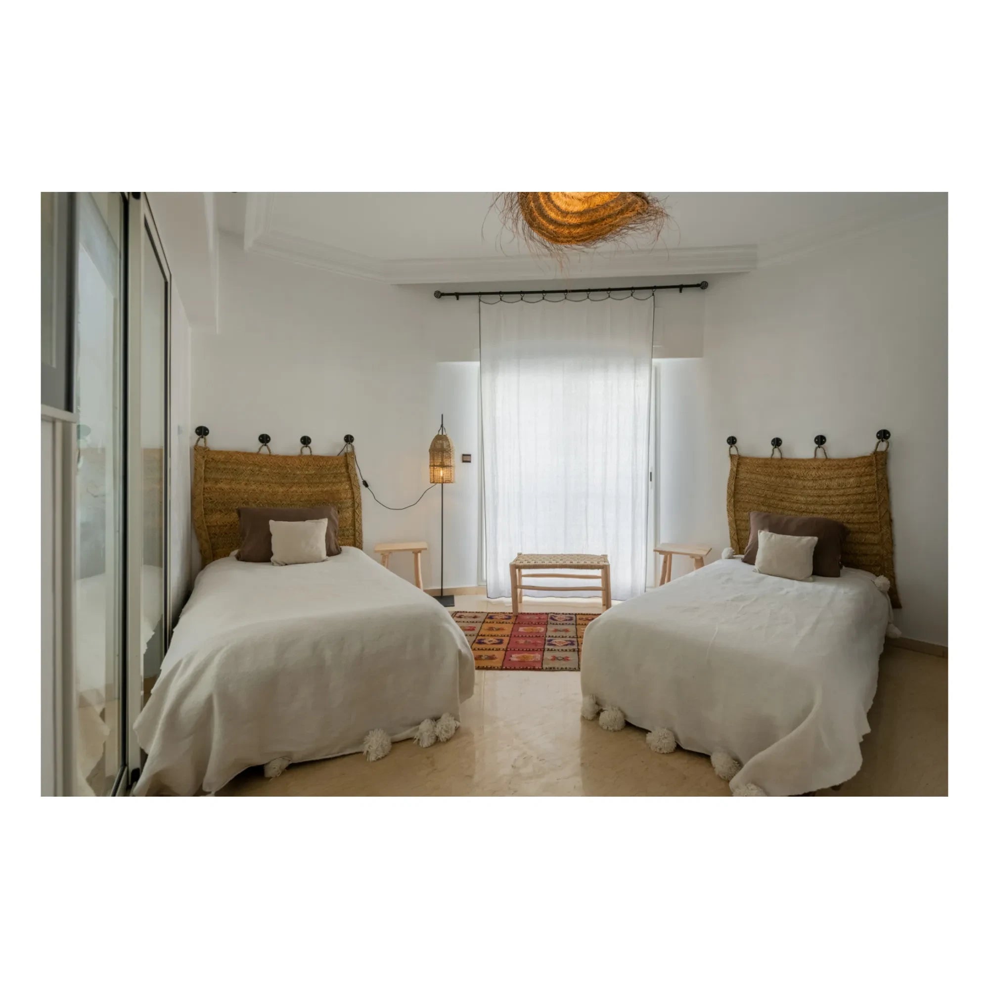 Cosydar - Natural Fiber Wall-Mountable Headboard