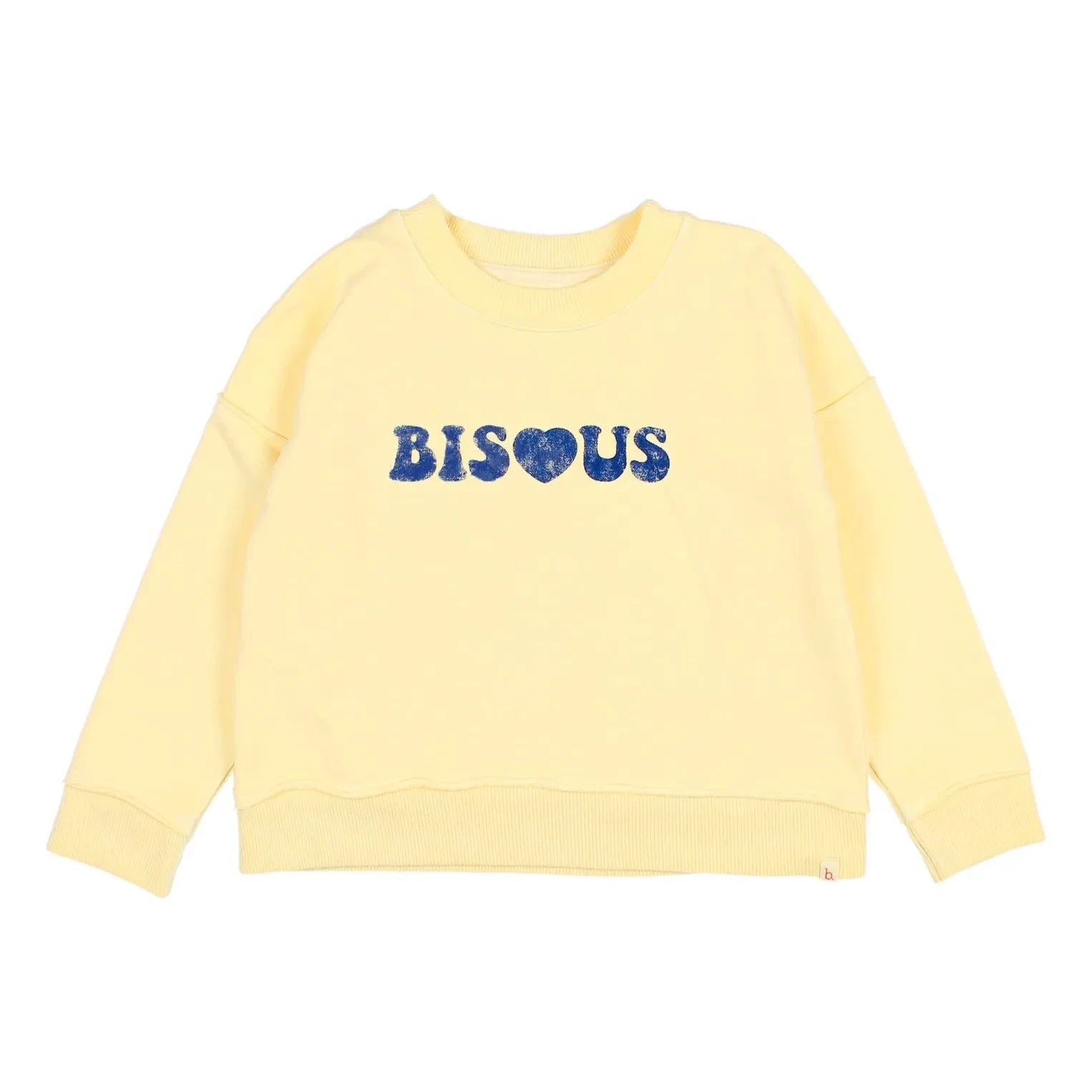 Búho - Bisous Sweat Organic Cotton | Yellow