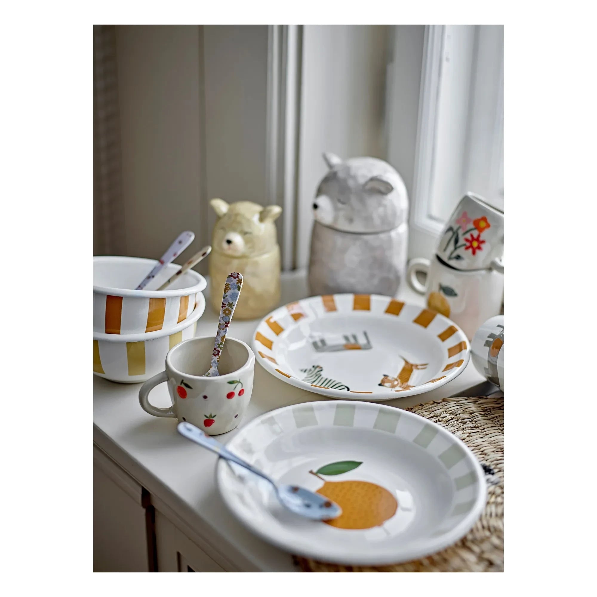 Bloomingville Mini - Tatiana Ceramic Dinnerware Set | Off White