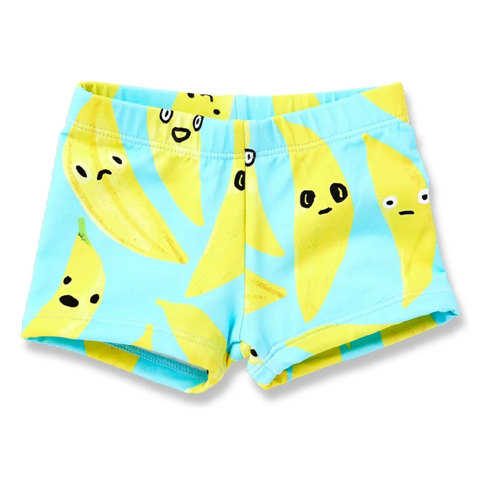 Halcyon Nights - Banana Recycled Fiber Swim Shorts | Turquoise