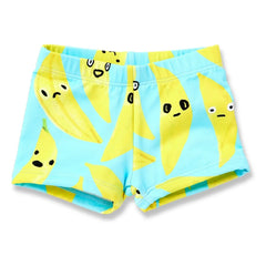 Halcyon Nights - Banana Recycled Fiber Swim Shorts | Turquoise