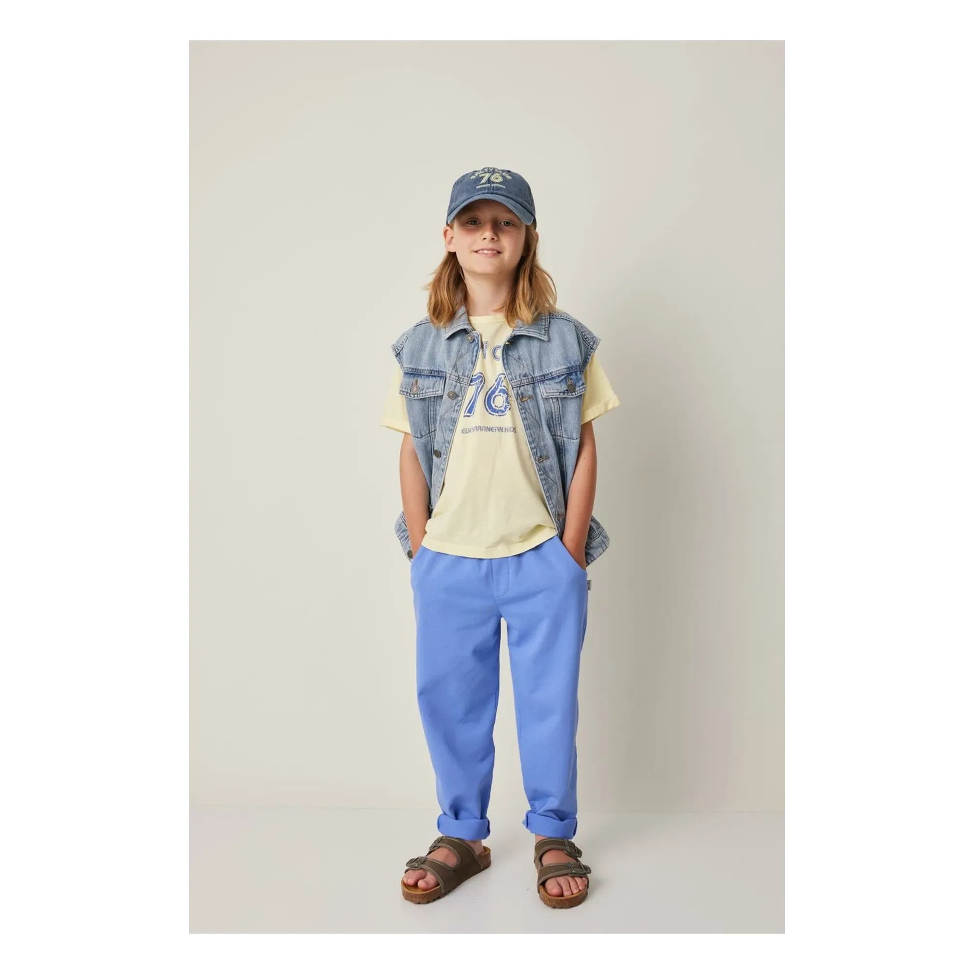 Tocoto Vintage - Jogger Fleece | Azure Blue