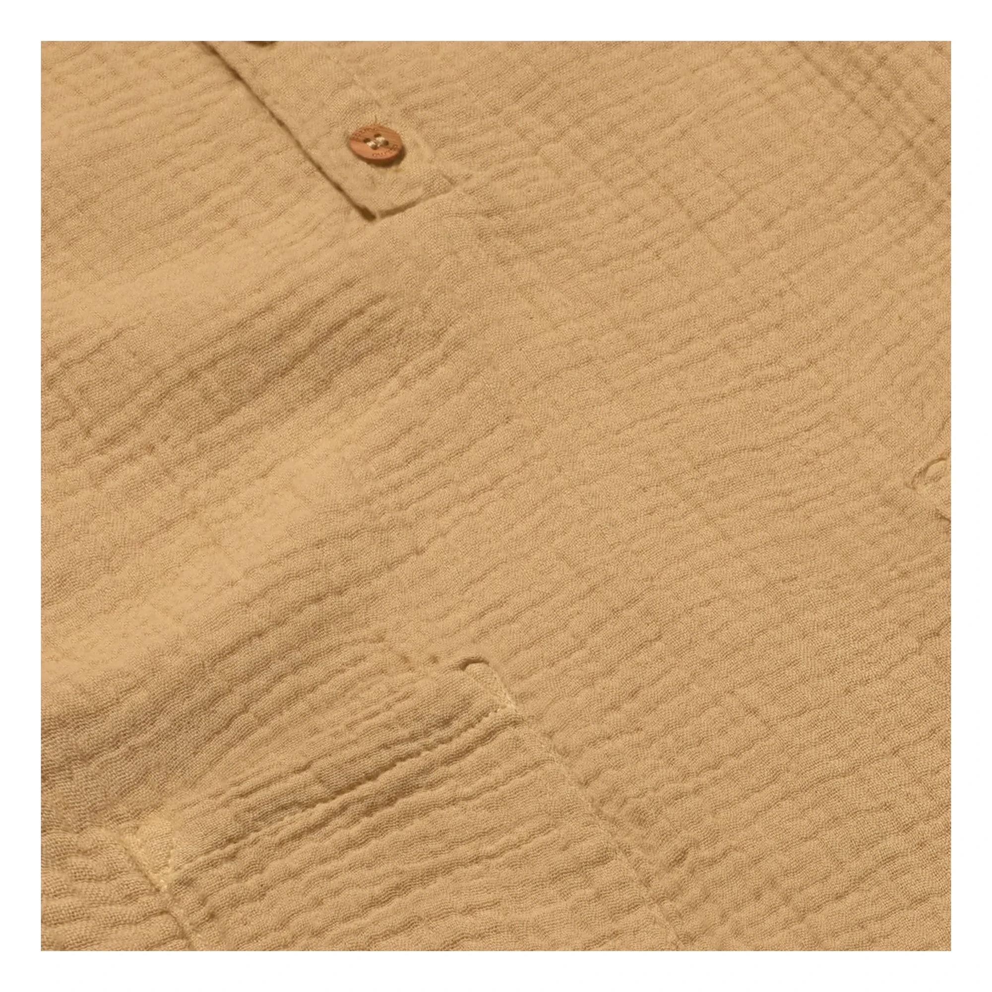 Cozmo - Pine Cotton Gazlı Tulum | Kum