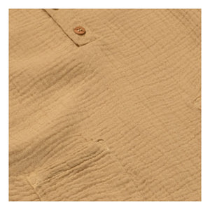 Cozmo - Pine Cotton Gazlı Tulum | Kum