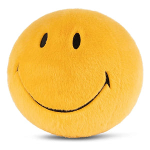 Bon Ton Toys - SMILEY - Yellow Furry Smiley Plush