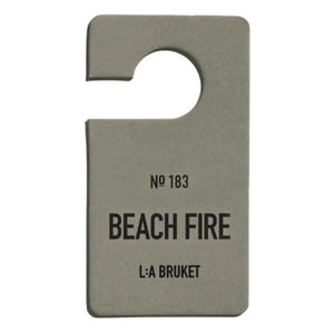 L:A BRUKET - Beach Fire Scented Label