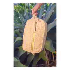 Bonton - Patterned Canvas Bag | Yellow
