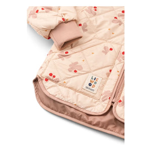 Liewood - Zella Papillons Recycled Fiber Thermal Set | Light Pink