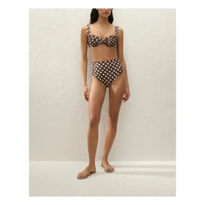 - Bas de Maillot Polka Dot Afonso | Chocolate