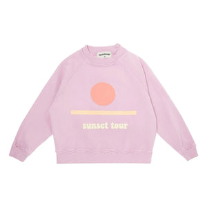 Tocoto Vintage - Günbatımı sweatshirt | Leylak