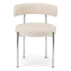 The Socialite Family - Libera Knit Fabric Chair | Beige