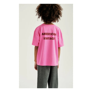 American Vintage - Fizvalley T-shirt | Fluorescent Pink