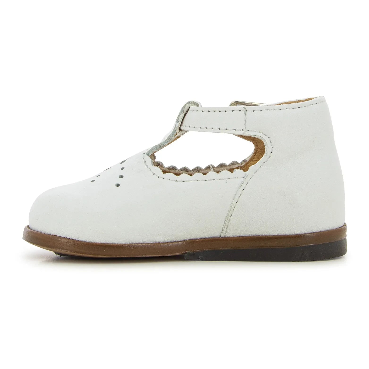 Clotaire - Zeus Flo Mary Janes | White