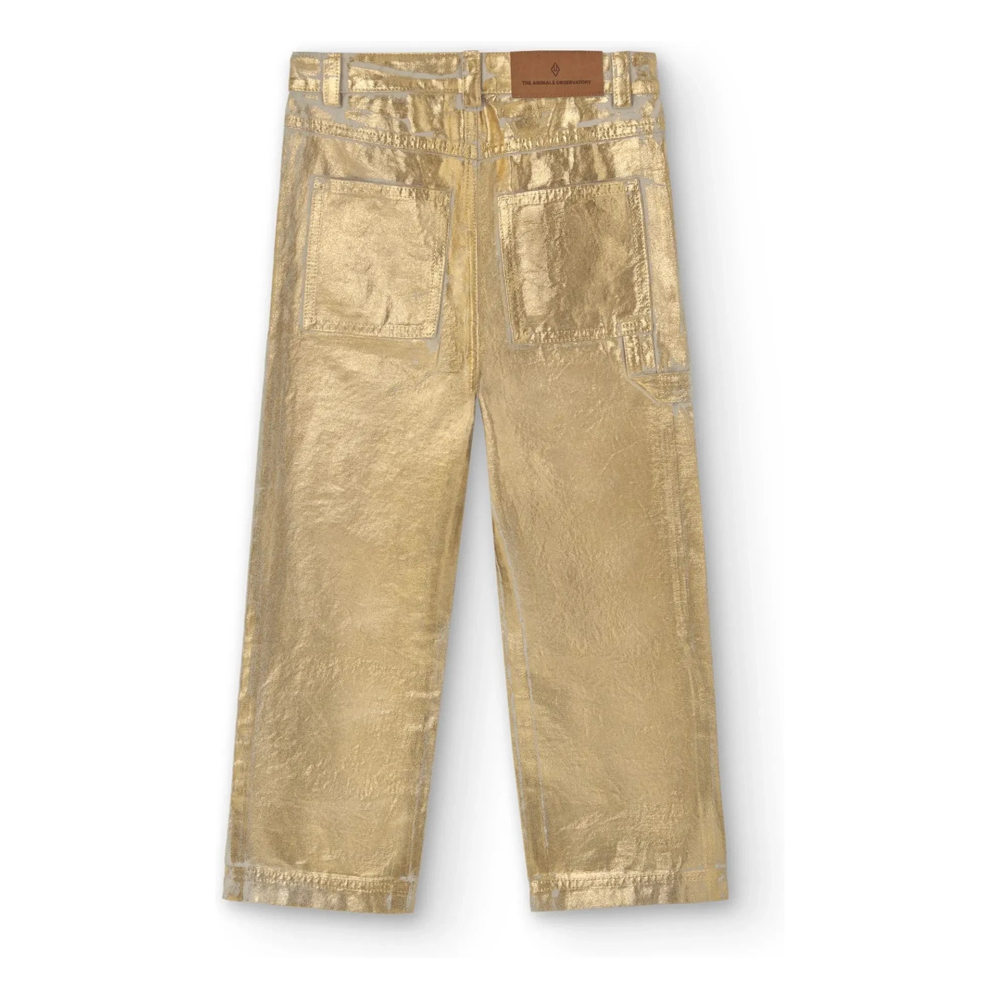 The Animals Observatory - Shiny Condor Pants | Gold