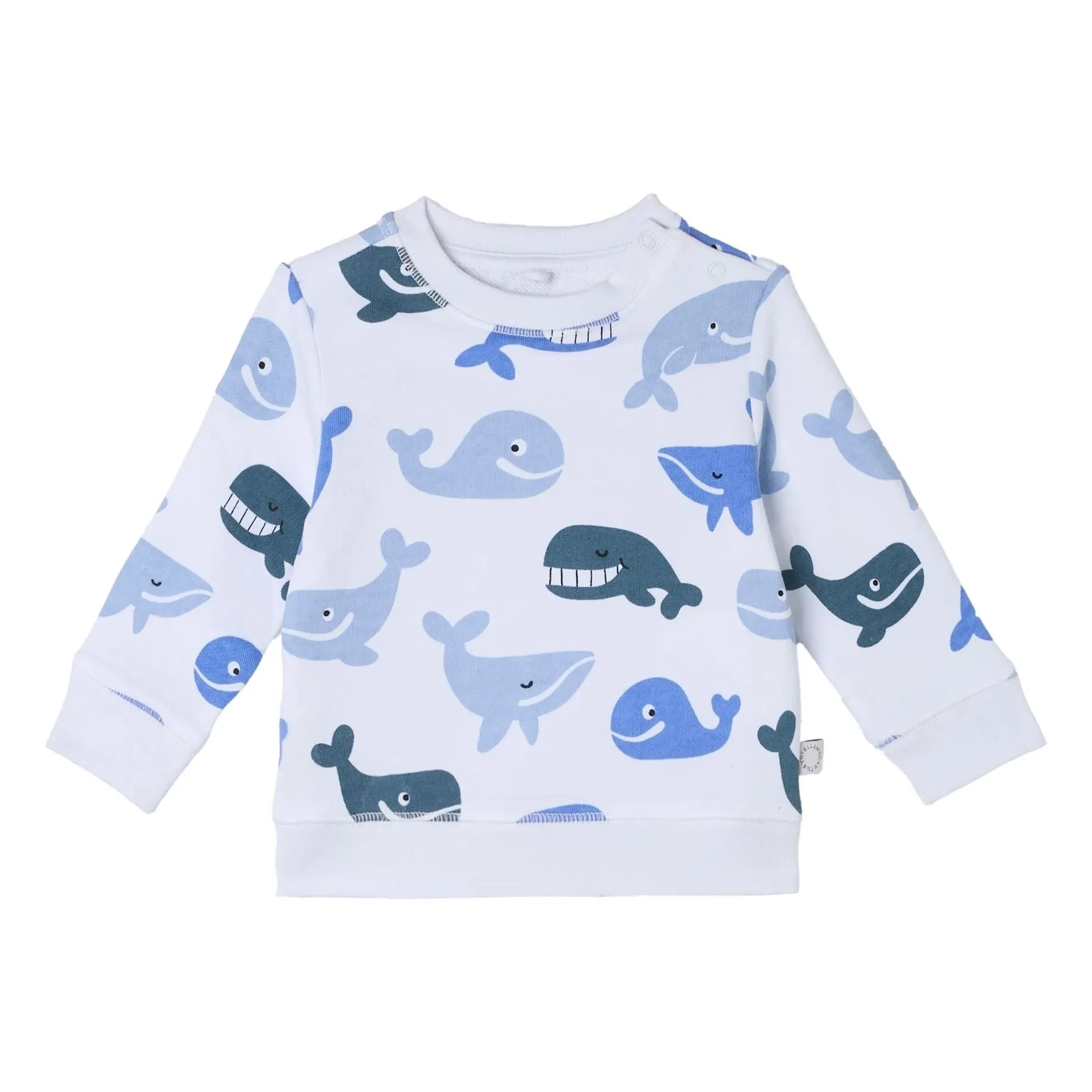 Stella McCartney Kids - Sweat Whales | Beyaz