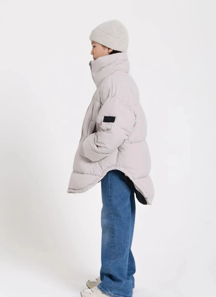 Finger in the nose - Snowbag Dolgulu Ceket | İnci grisi