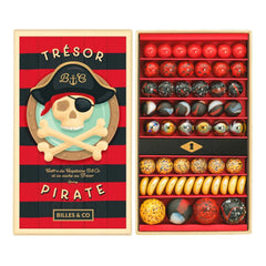 Billes & Co - 85 Pirate Treasure Marbles Set