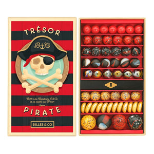 Billes & Co - 85 Pirate Treasure Marbles Set
