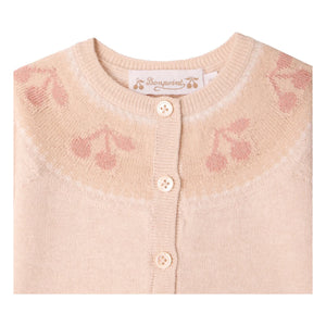 Bonpoint - Jenny Laine Cardigan and Pants Set | Light Pink