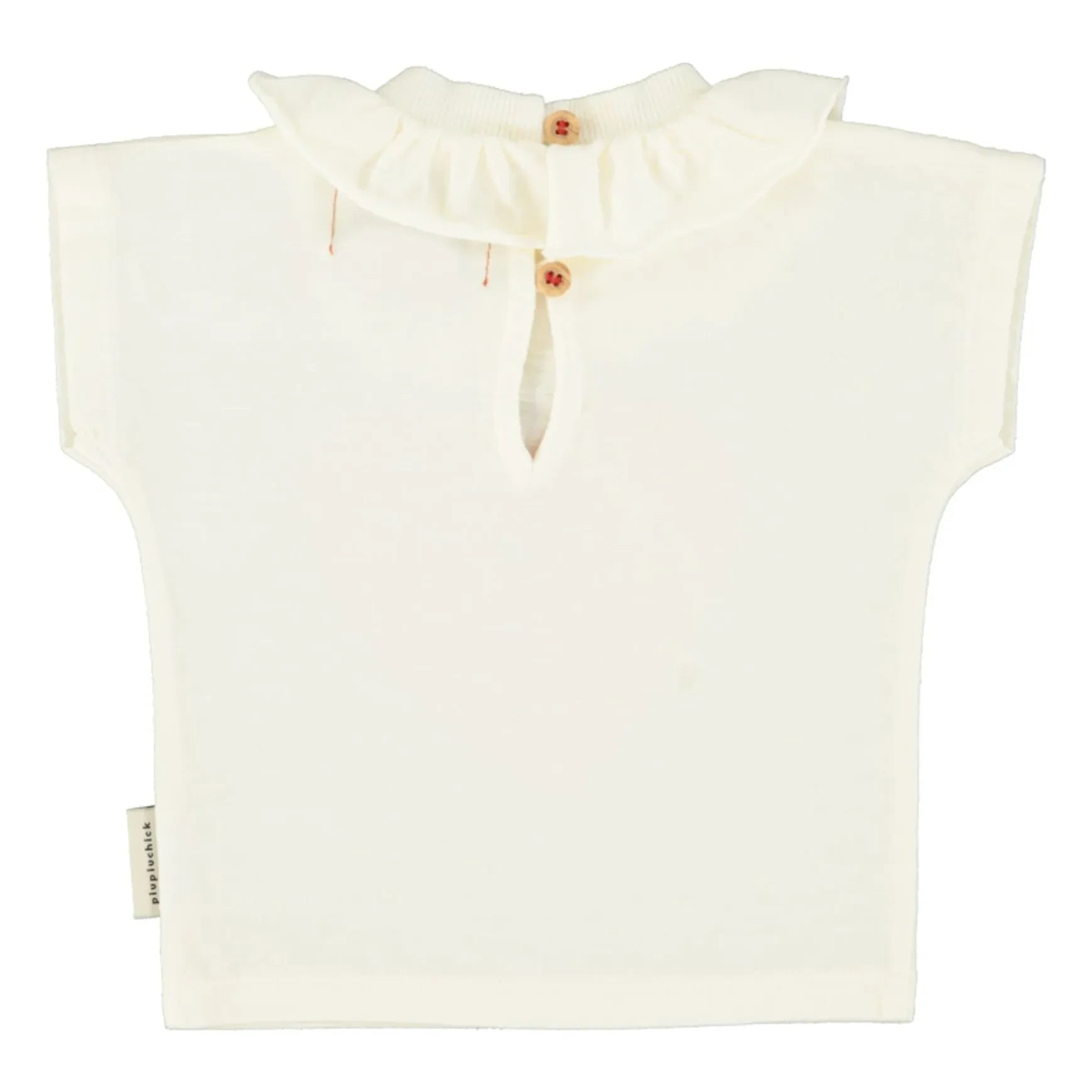 Piupiuchick - Heart T-shirt | Ecru