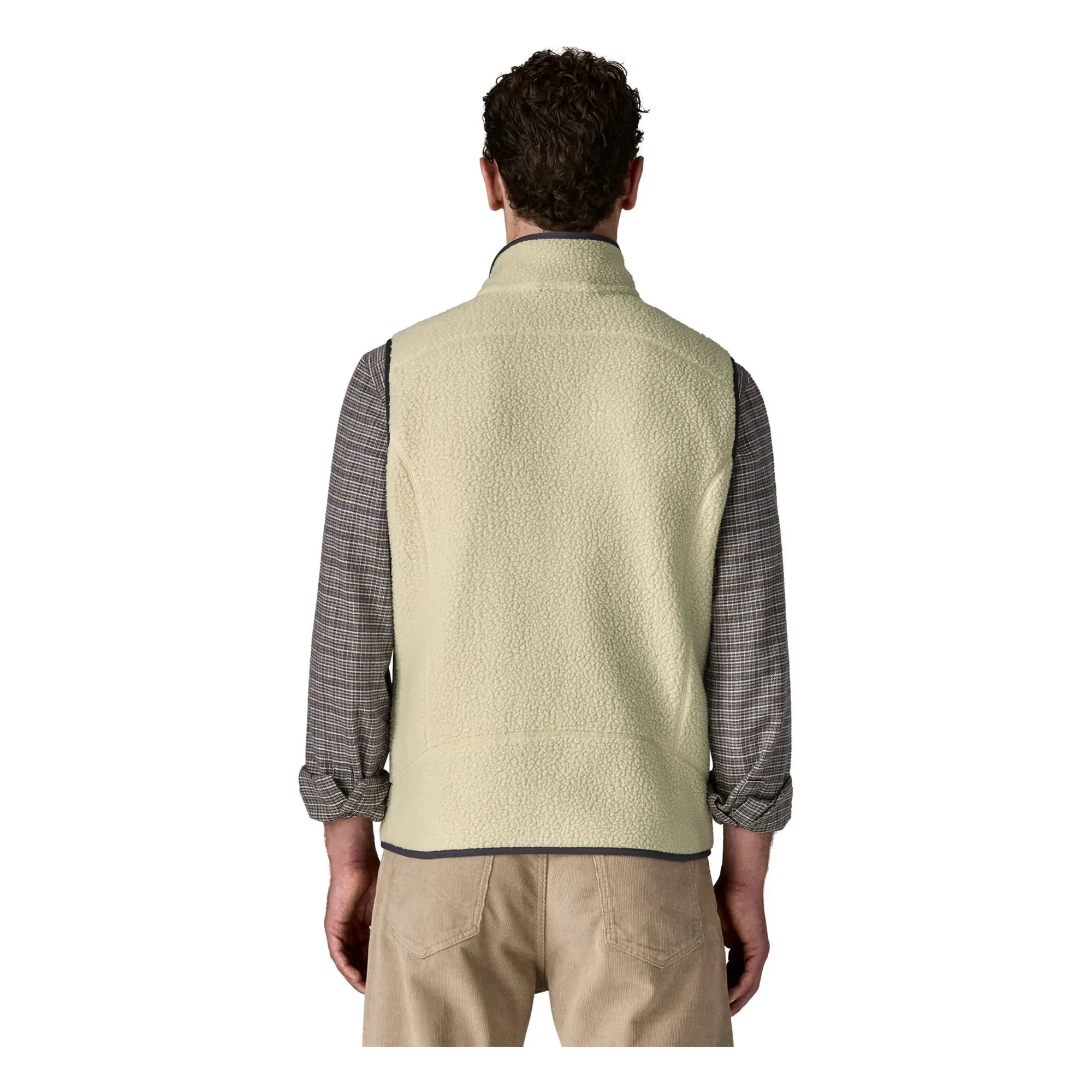 Patagonia - Retro Fleece Sleeveless Vest Made from Recycled Fibers | Natural