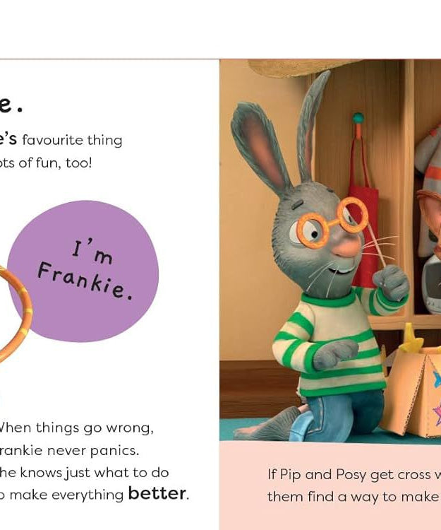 Nosy Crow - İngilizce Pip ve Posy: Favori Şeyler Kitap-Dinossi