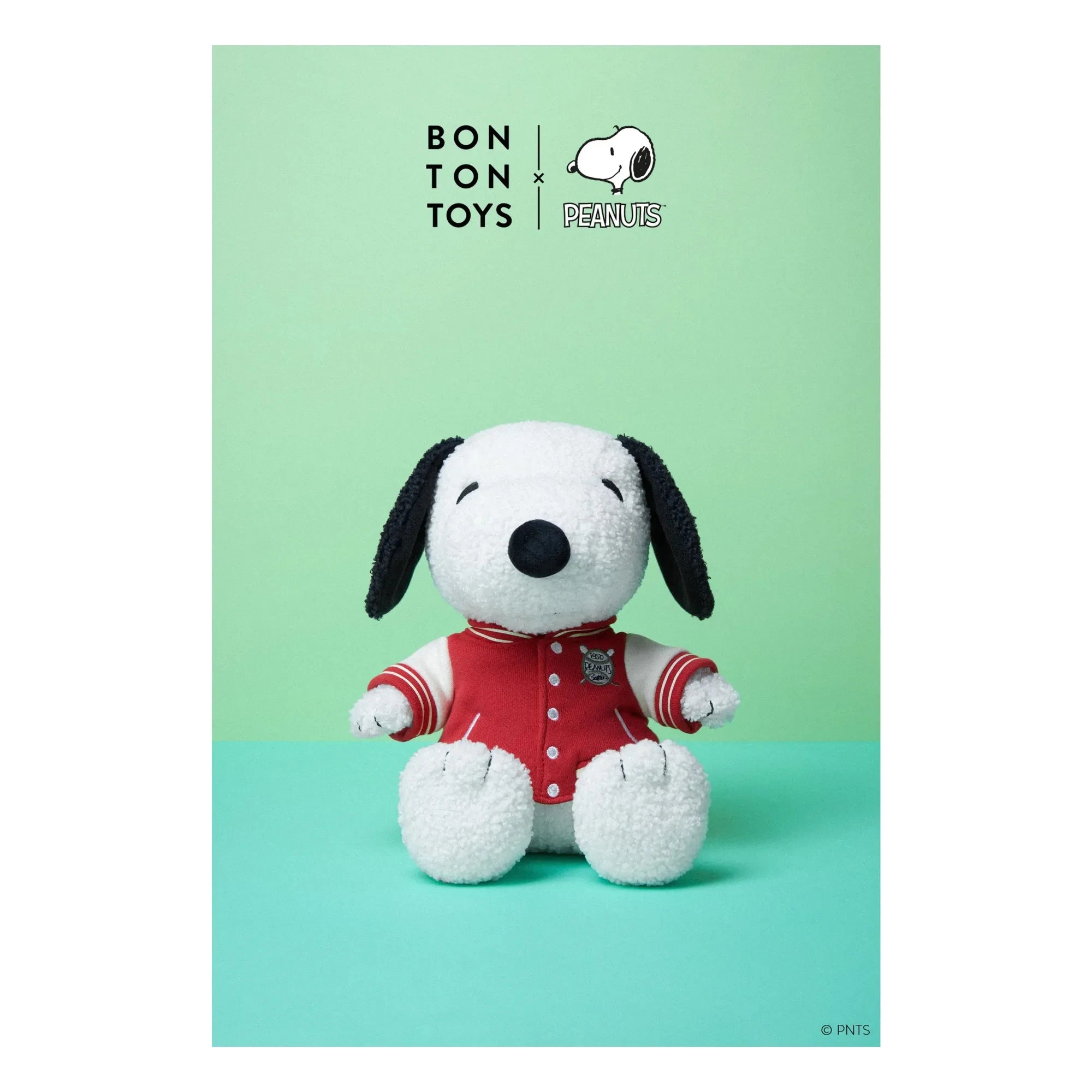 Bon Ton Toys - SNOOPY - University Bomber Jacket with Snoopy Plush