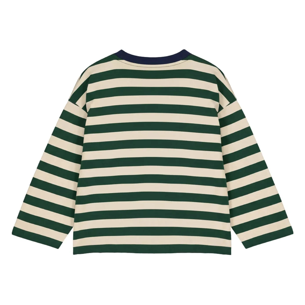 Tangerine - Çizgili Tişört | Krem