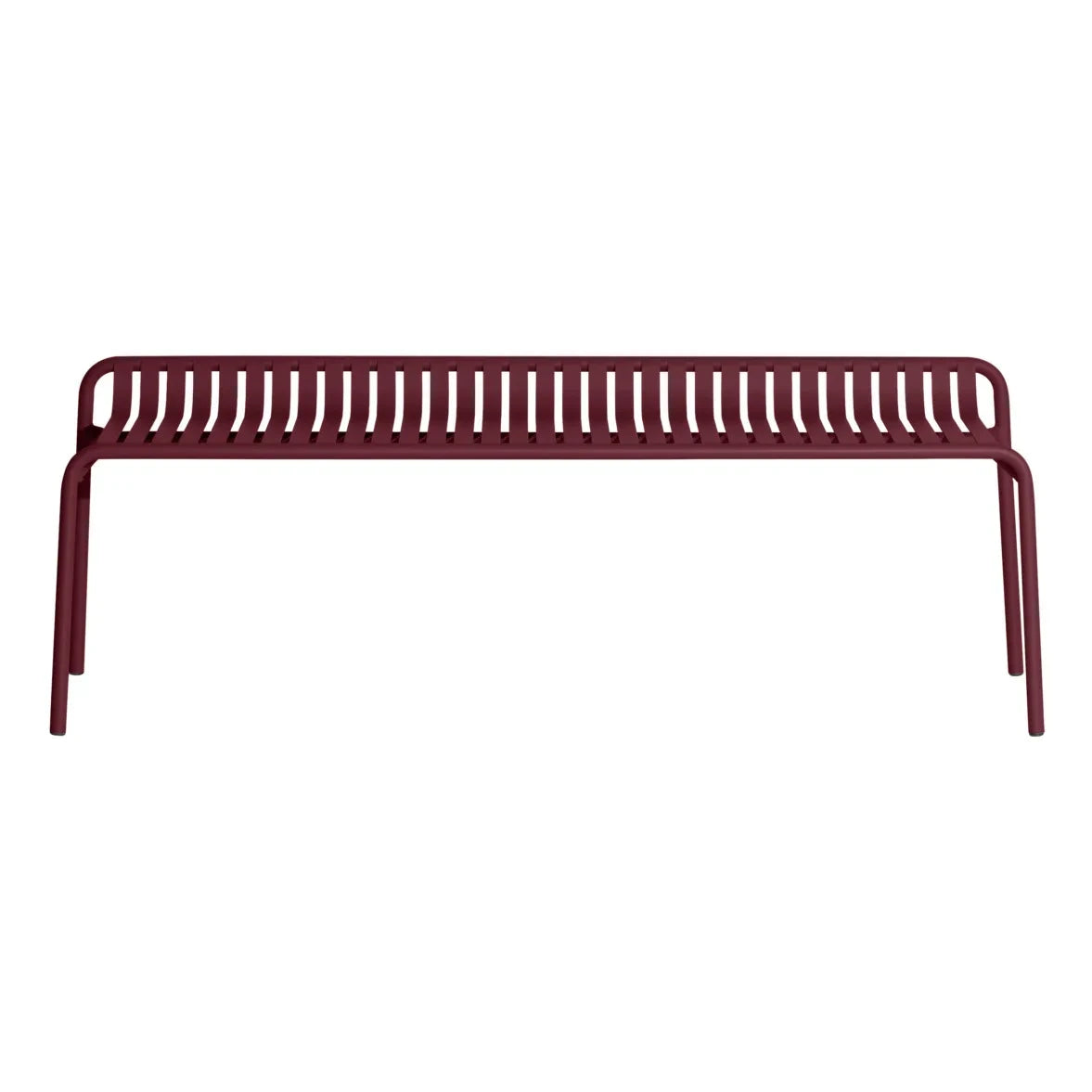 Petite Friture - Weekend Open-Back Bench | Burgundy