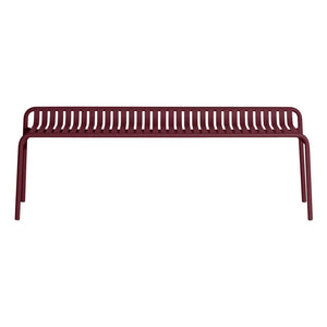 Petite Friture - Weekend Open-Back Bench | Burgundy