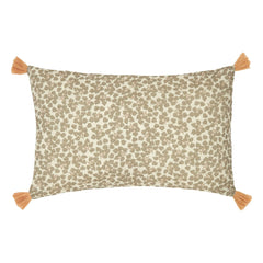 Nobodinoz - Wabi Sabi Yumiko Tasselled Cushion | Light Green