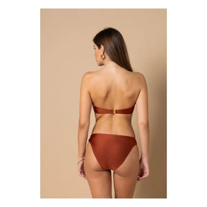 Alma Deia - Blake Bandeau Top | Terracotta