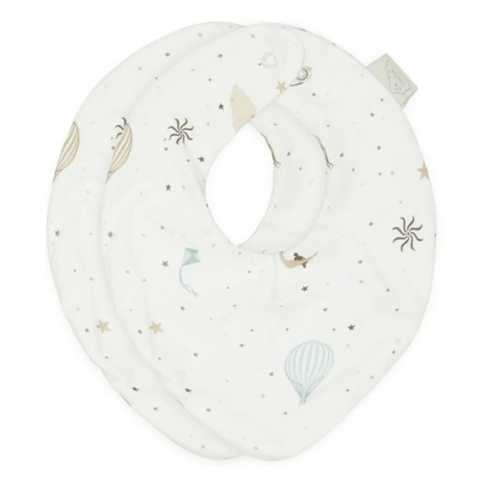 Cam Cam - Dreamland Bandana Bibs - Set of 2 | Light Blue
