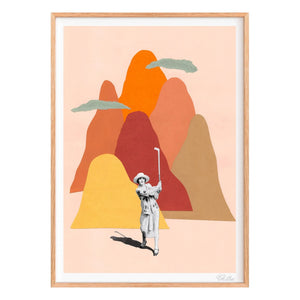 Ciel Glue - Beyond The Hill Poster | Orange