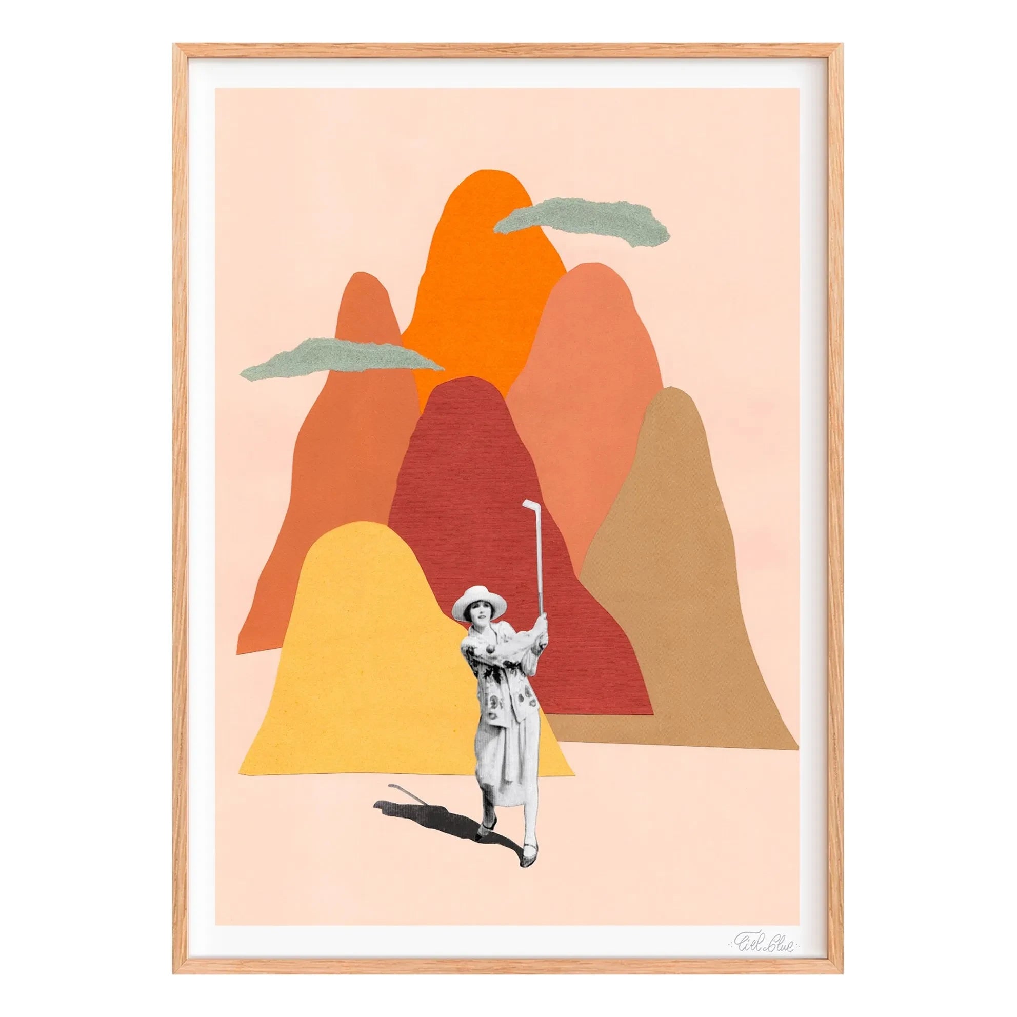 Ciel Glue - Beyond The Hill Poster | Orange