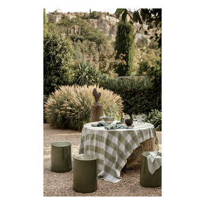Haomy - Palma II Mestizo Tablecloth | Badem Green