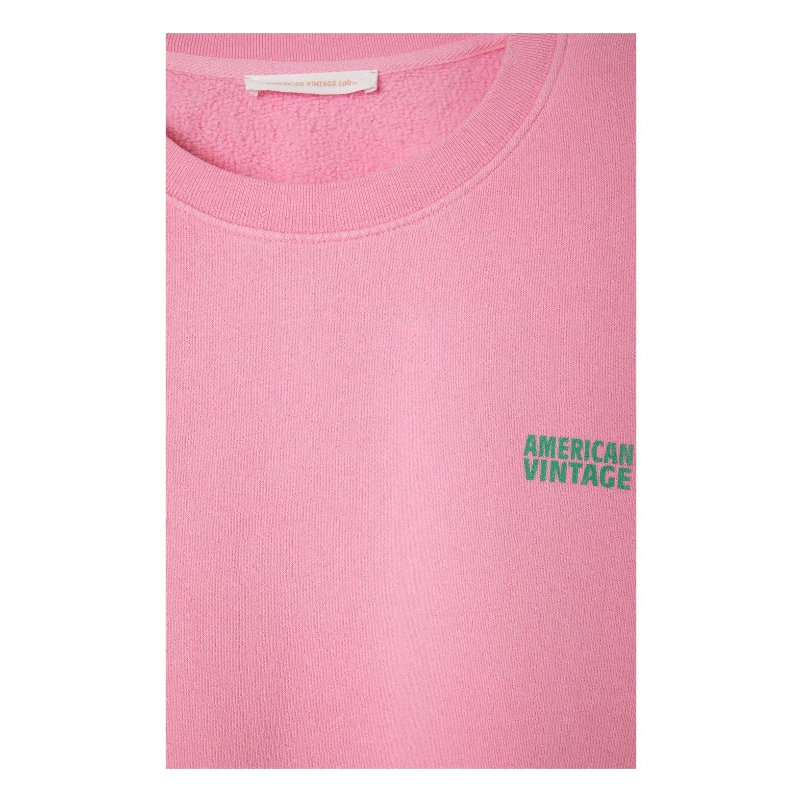American Vintage - Izubird Pamuklu Sweatshirt | Cherry Wood
