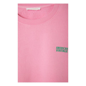 American Vintage - Izubird Pamuklu Sweatshirt | Cherry Wood