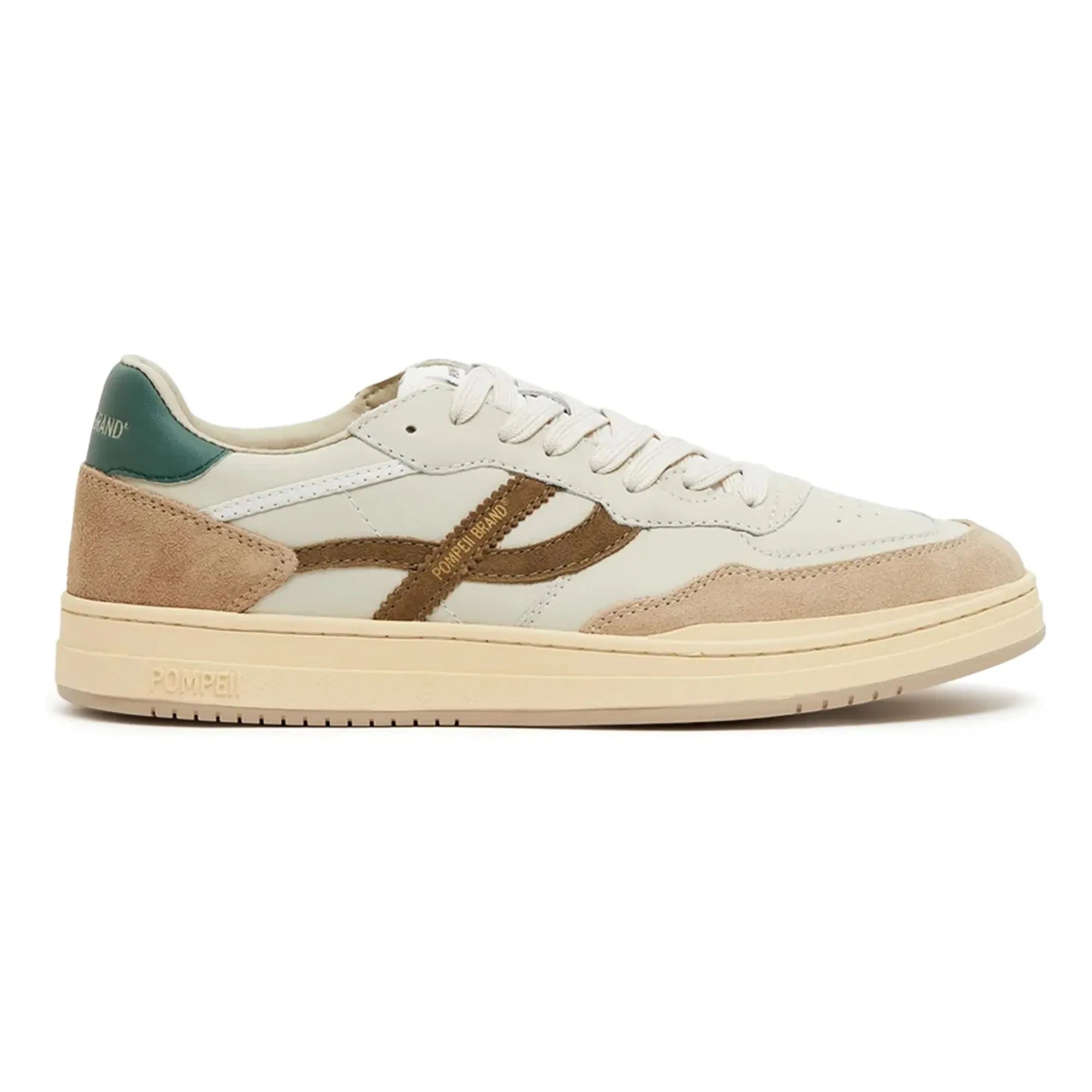 Pompeii - Elan Pippa Leather Sneakers | Ecru